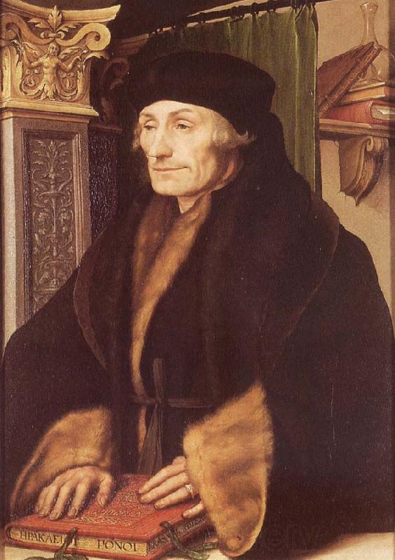 HOLBEIN, Hans the Younger Erasmus Van Rotterdam France oil painting art